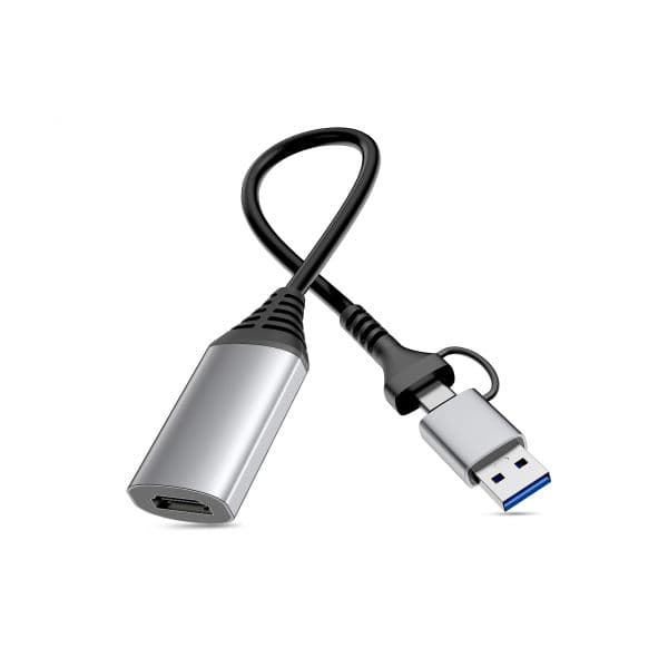 Equip Adaptador USB-C para HDMI 1920x1080 60Hz EQUIP-133498 Alumínio