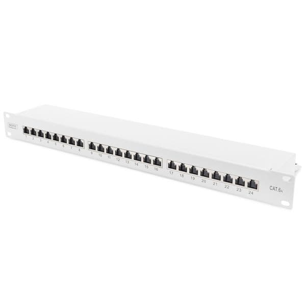 DIGITUS PAINEL 19" CAT6 1U 24 PORTAS, BLINDAD - DN-91624S