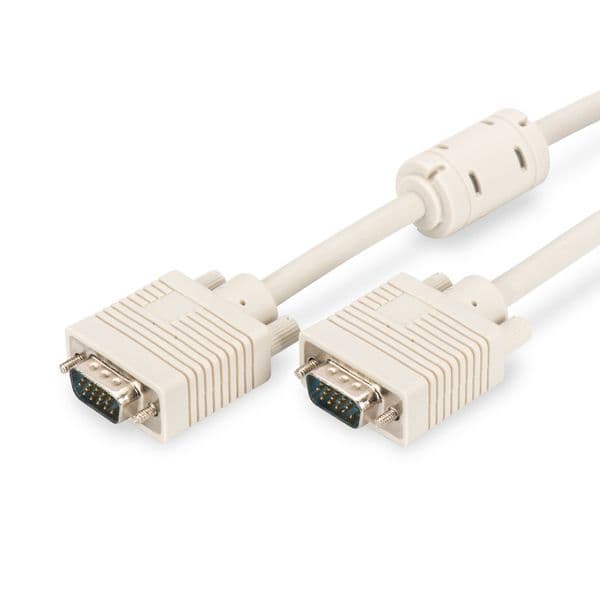 Digitus Cabo VGA SVGA Premium HPDB Macho Macho de 1.8m - AK-310100-018-E