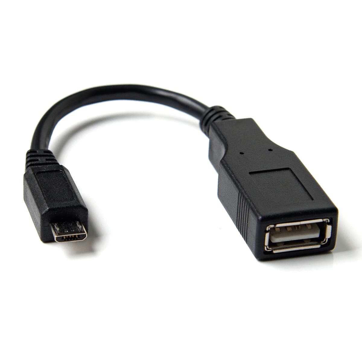 Cabo OTG micro USB - Preto