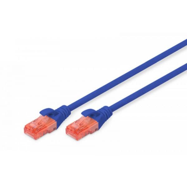 Digitus Chicote U/utp CAT6 Pvc Azul - 1MT DK-1612-010/B