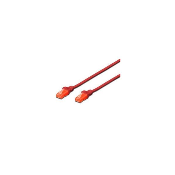 Digitus Chicote U/utp CAT6 Pvc 2MT Vermelho DK-1612-020/R