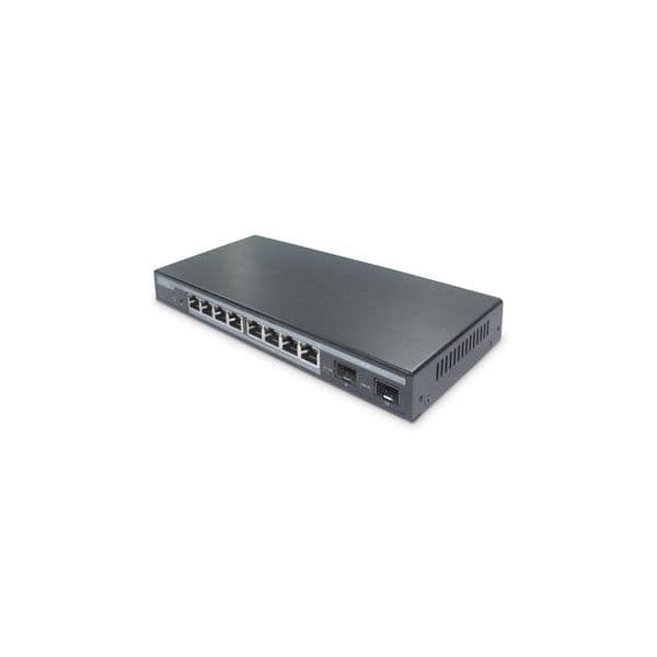 Digitus Switch 8 Portas Gigabit PoE L2 + 2 SFP