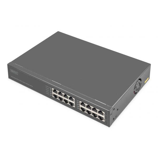Digitus Switch 8 Portas Gigabit PoE+ Injector 250W DN-95118