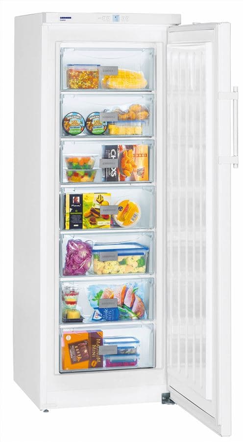 Arca Congeladora Vertical Liebherr GP 2733 Comfort | 164,4x60x63,2 cm | 225 L | F | Branco