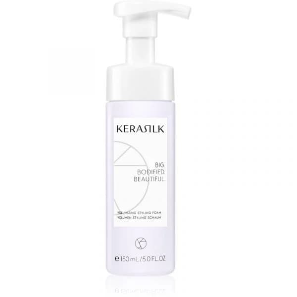 Kerasilk Styling Volumizing Styling Foam Espuma Styling para Dar Volume para todos os Tipos de Cabelos 150 ml