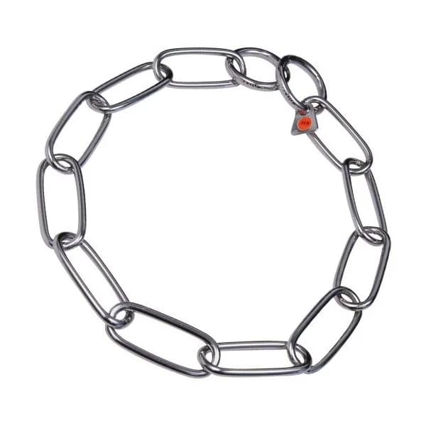 Hs Sprenger Coleira Elo Longo Aço Inoxidável - CL00073