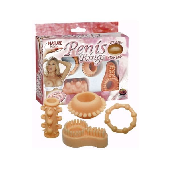 You2Toys Kit 4 Anéis Nature Skin