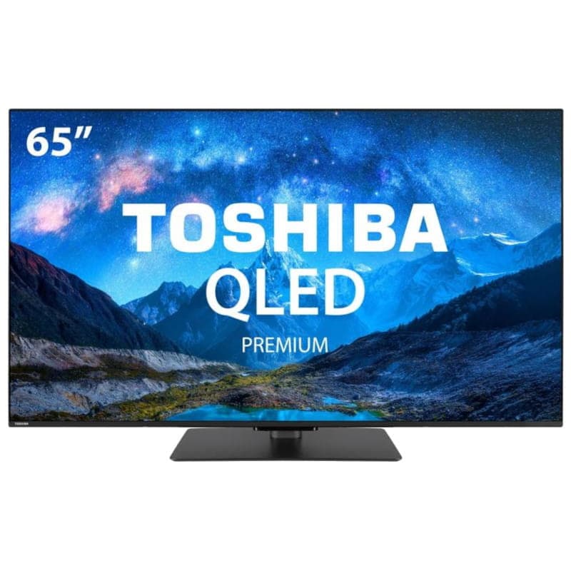 TV Toshiba 65" 65QV3F63DG QLED Smart TV 4K HDR