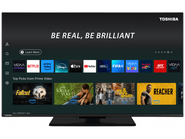 TV Toshiba 40" 40LV3563DG LED Smart TV Full HD HDR