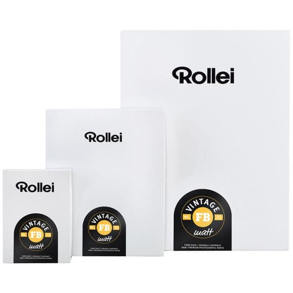Rollei Papel Vintage 112 Fb Mat 20.3X25.4cm 25Fls