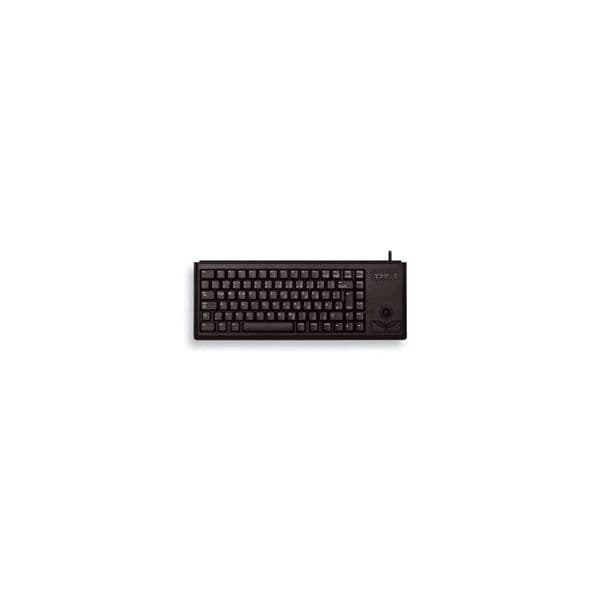 Teclado Cherry Slim Line G84-4400 Preto Us-layout, Trackball Cabo - G84-4400LUBEU-2