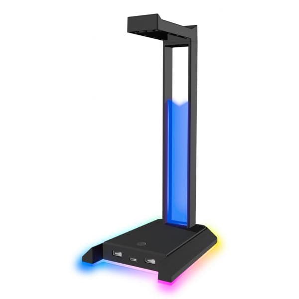 Speedlink EXCELLO NX Suporte Auscultadores RGB com Hub USB 2.0