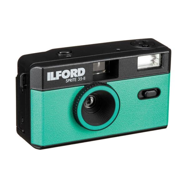 Ilford Aparelho Foto Analógico Reutilizável Sprite II Black / Green
