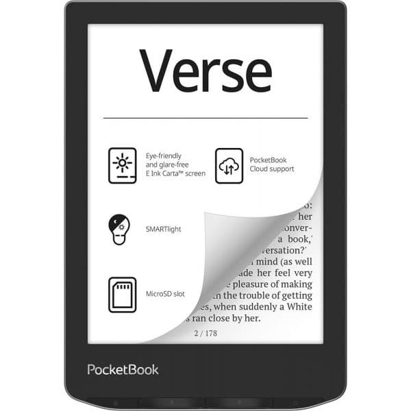Pocket Book Verse 6" 8GB Mist Grey