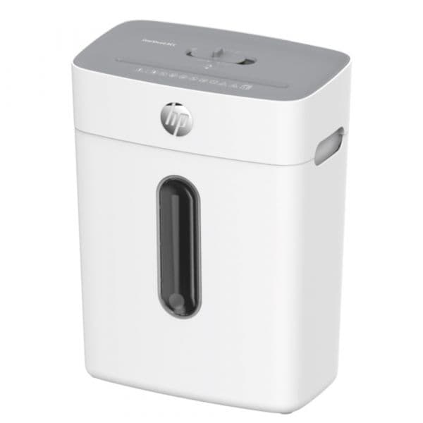 HP Destruidora Tiras OneShred 8CC, 8 Folhas, Cesto de 15 l, Destrói Cart??es de Crédito, Agrafos e Clipes unidade - 727761