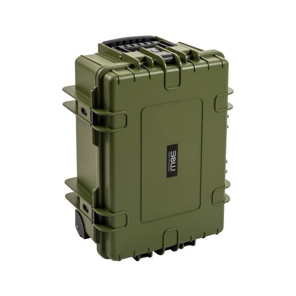 B&w Outdoor Case Tipo 6700 Espuma Pr?-cortada com Trolley Verde - BWPP428BGTSI