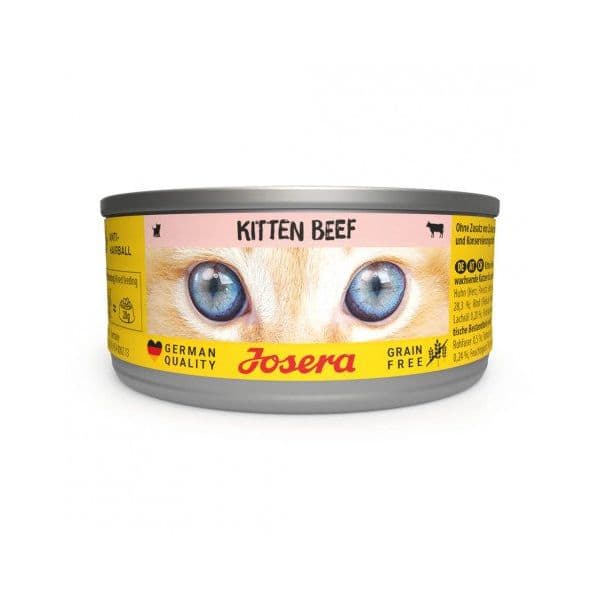 Ração Húmida Josera Kitten Alimento em Patê para Gatinho Pato 85 g