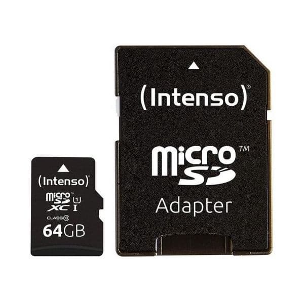 Intenso 64GB Micro SDXC Premium UHS-I Class 10 - 3423490