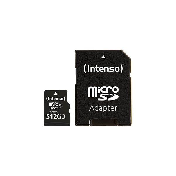 Intenso 512GB Micro SDXC Premium UHS-I Class 10 - 3423493