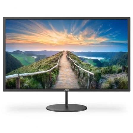 Monitor AOC 32" Q32V4 IPS QHD 75Hz Preto