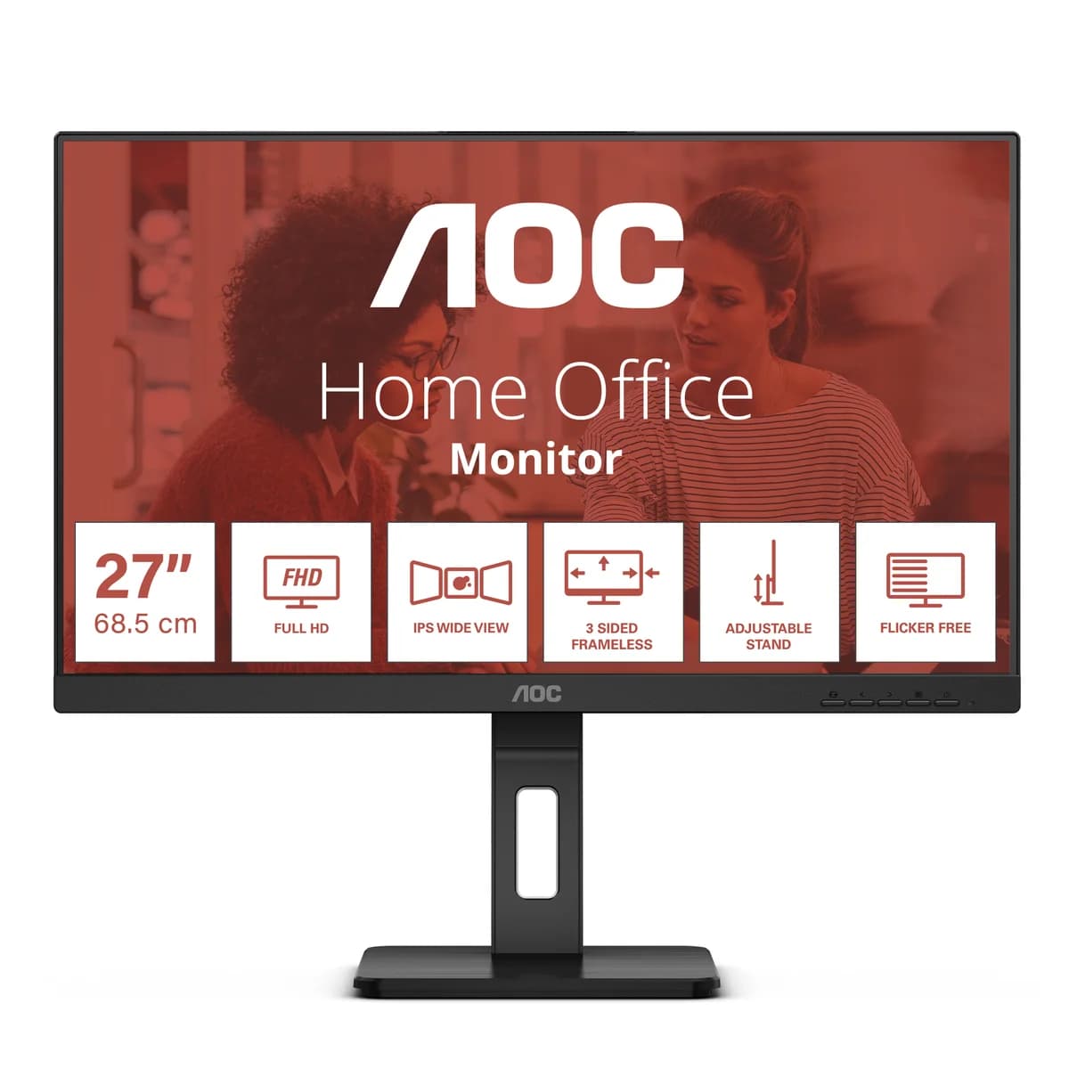 Monitor AOC 27" 27E3QAF IPS FHD 75Hz 1ms Adaptive Sync