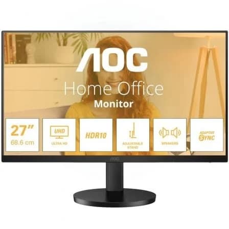 Monitor AOC 27" U27B3AF IPS 4K 60Hz Ajuste em Altura
