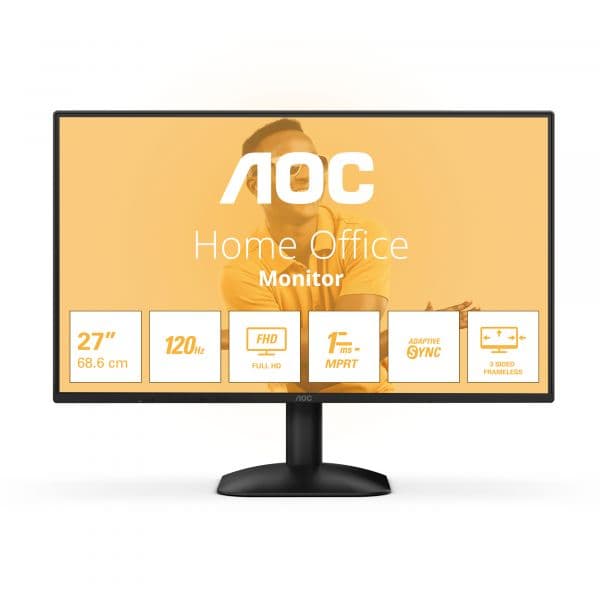 Monitor AOC 27B31H 27" Full HD 120Hz 1ms MPRT Adaptive Sync Preto