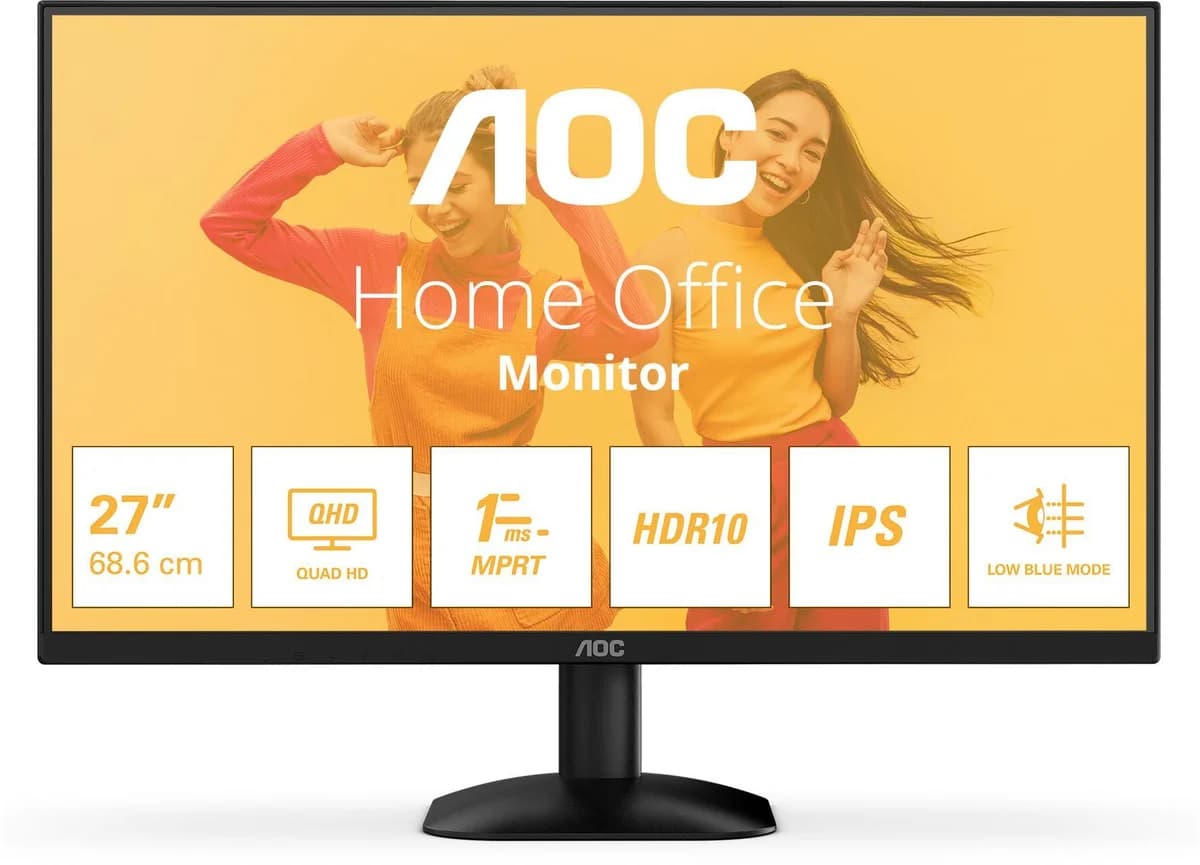 Monitor AOC Q27B35E 27" IPS QHD HDR10 Low Blue