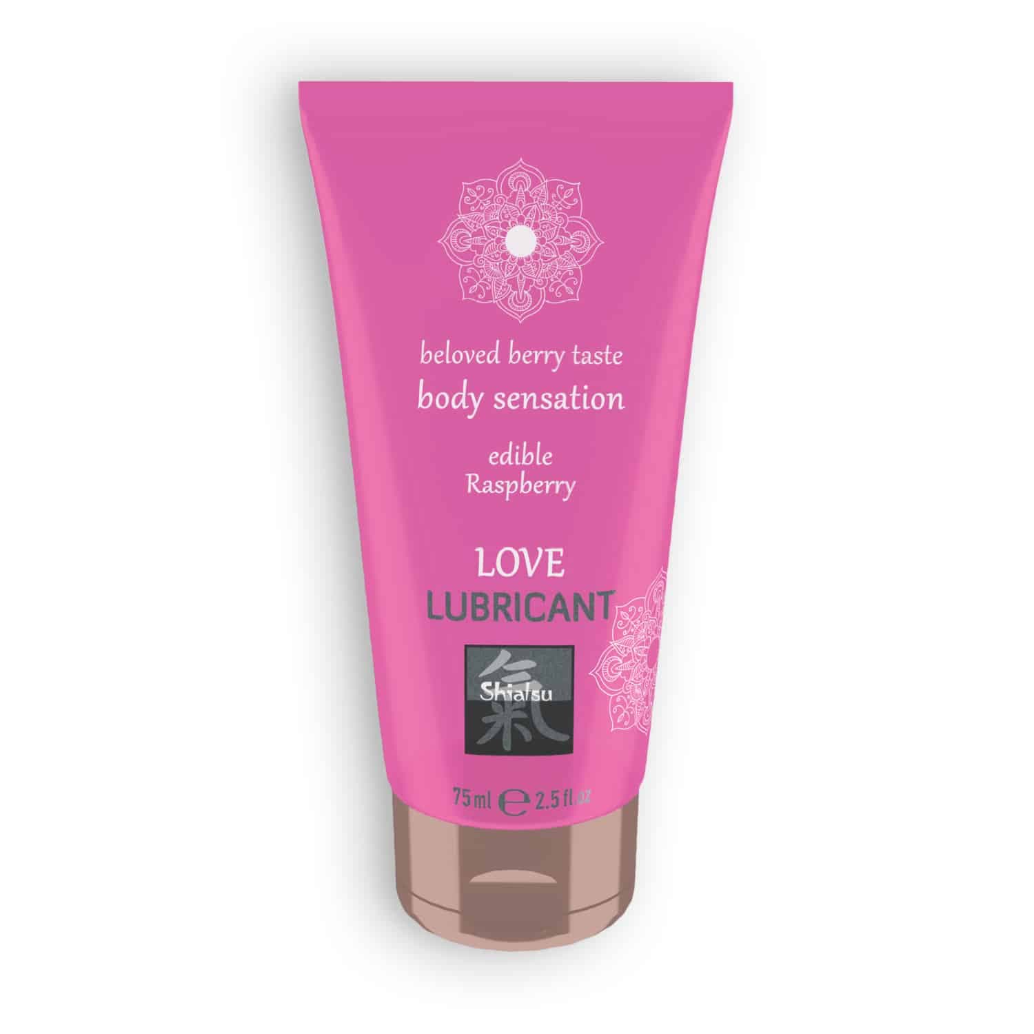 Shiatsu – Lubrificante Beijável Love Berry Taste Com Sabor A Framboesa 75ml