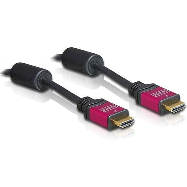 Delock 84334 Cabo HDMI de Alta Velocidade com Ethernet 3 Metros
