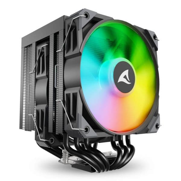Sharkoon A60 RGB Cooler 120mm Preto AM5/LGA1851