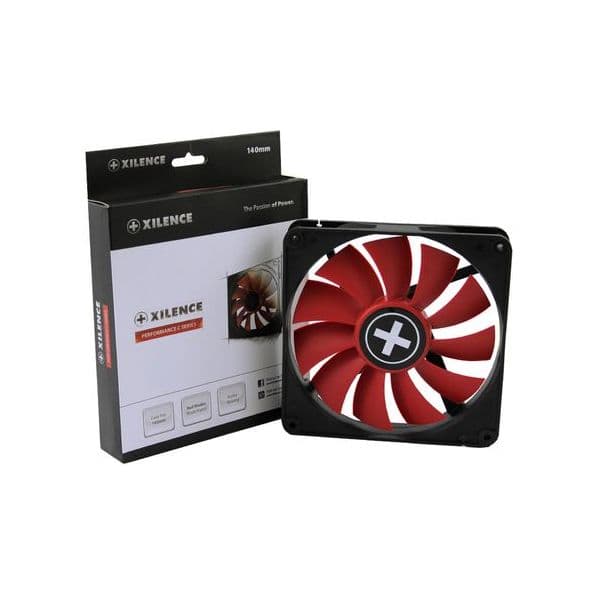 Xilence Air Cooling Performance C Serie 140x140x25 Case Fan black/red - XF050