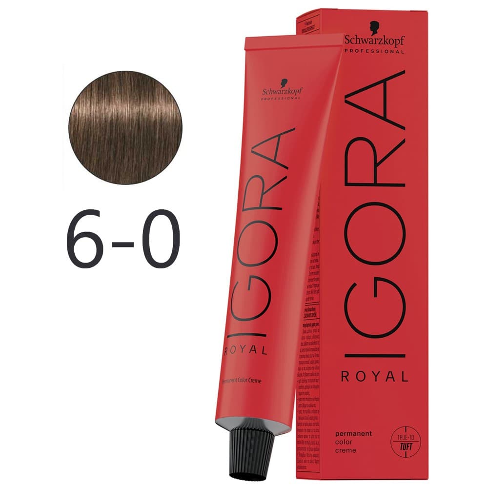 Schwarzkopf Igora Royal Coloração Tom 6-0 60ml