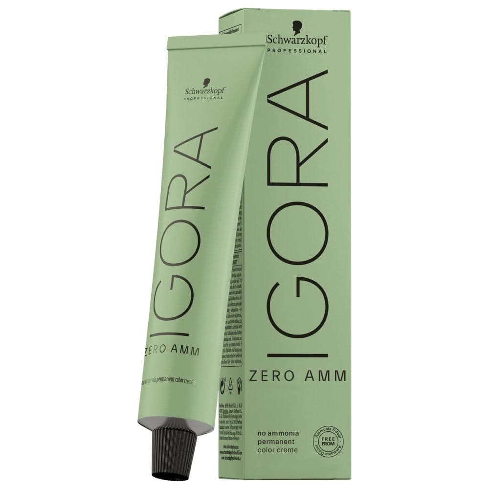 Schwarzkopf - Tinte sin Amoniaco Igora Zero AMM 9-55 Rubio Muy Claro Dorado Intenso 60 ml