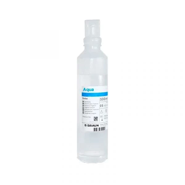 BBraun Água Bidestilada Aqua 500ml