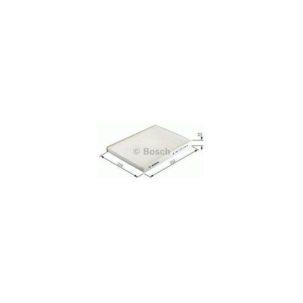 Bosch - 1 987 432 057 - Filtro, ar do habitáculo - 4047023209108