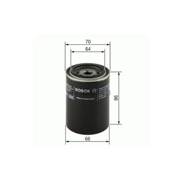 Bosch - F 026 407 025 - Filtro de óleo - 4047024287150