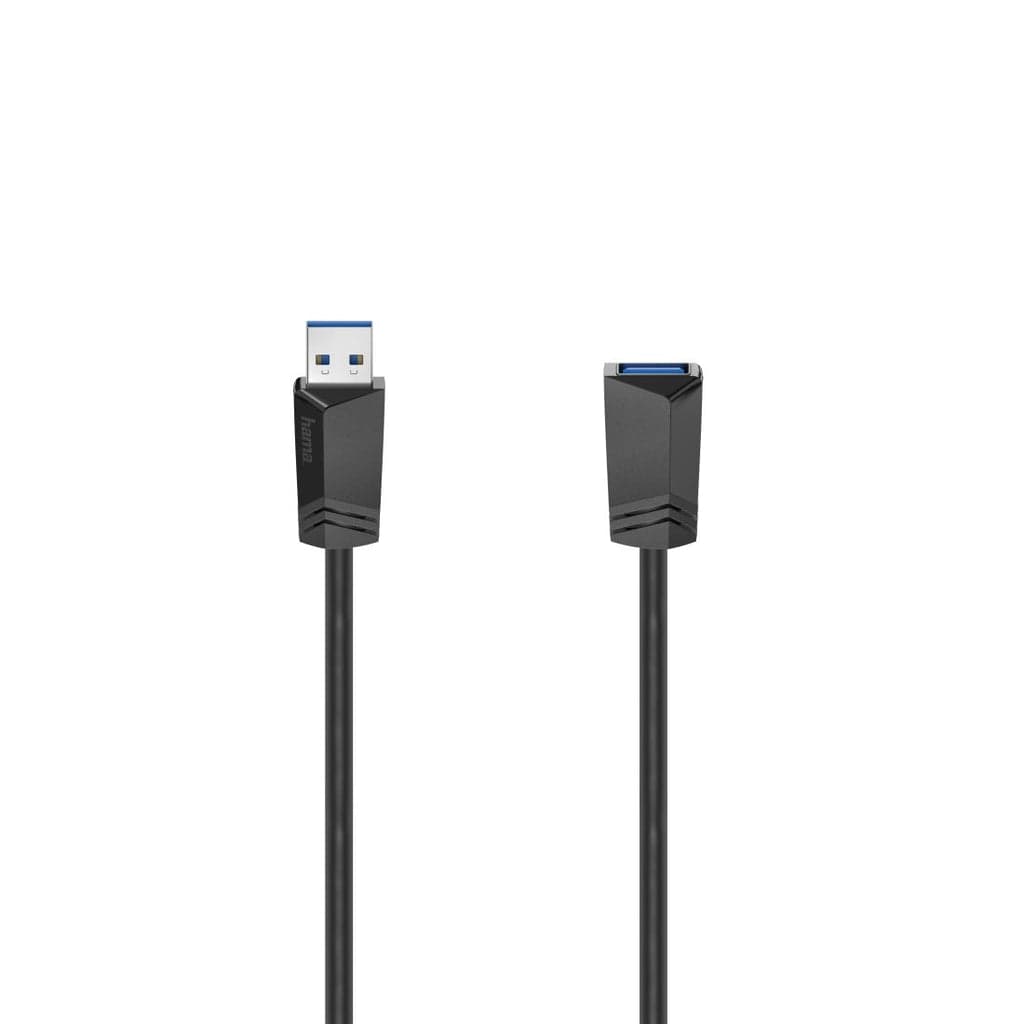 Hama 00200628 cabo USB 1,5 m USB A Preto