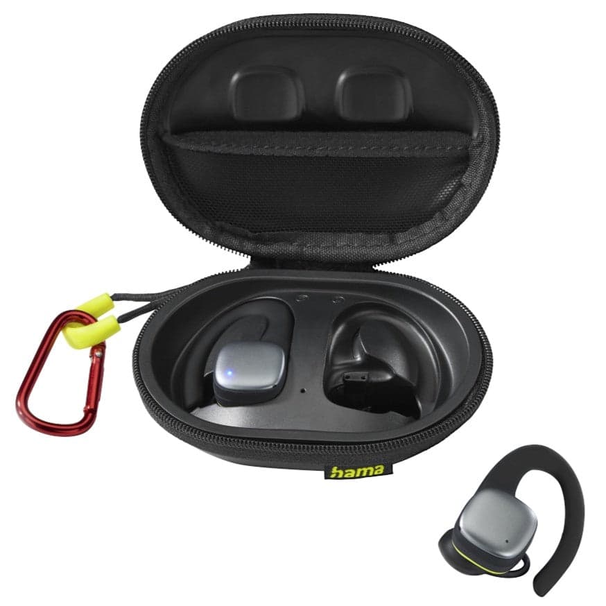 Hama Auriculares Bluetooth TWS Spirit Athletics Black