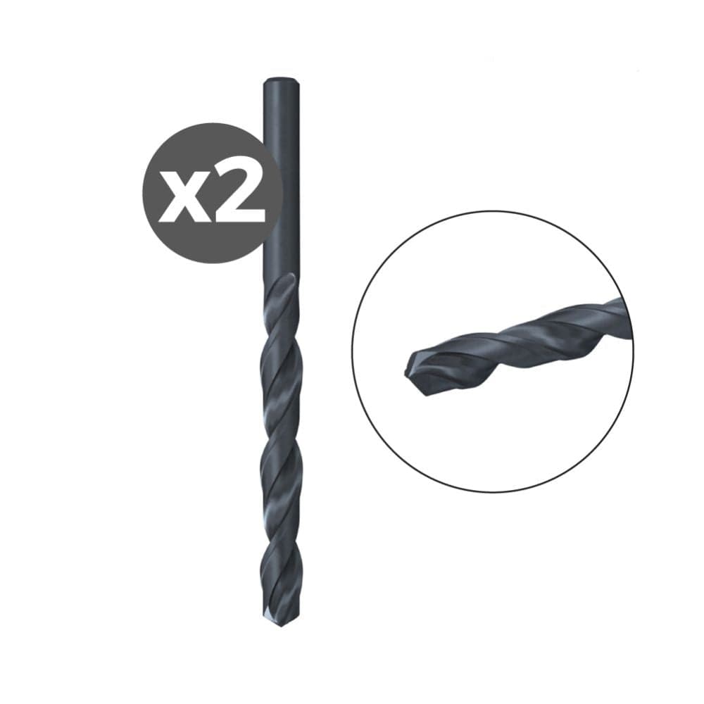 Fischer Pack 2 Brocas de Metal Hss-r DIN338 4,0X43 / 75 / 2K