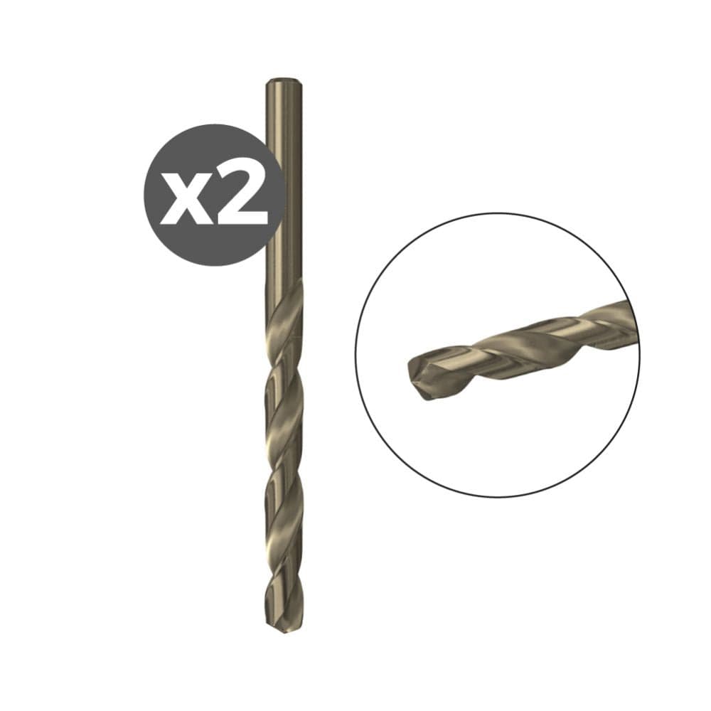 PACK 2 BROCAS PARA METAL HSS-CO 3,0X33/61 / 2K 530495 FISCHER