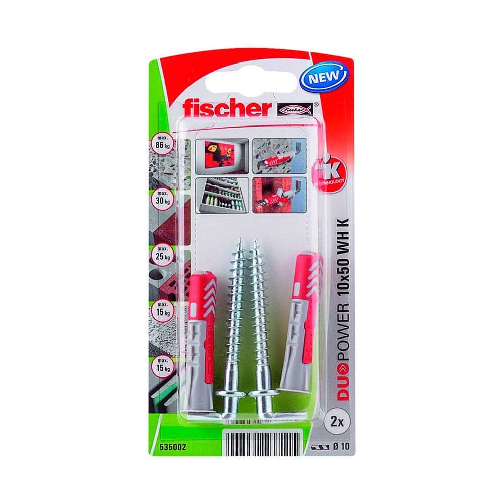 Fischer Bucha Nylon Duopower + Escapula 10x50 ( 2un)