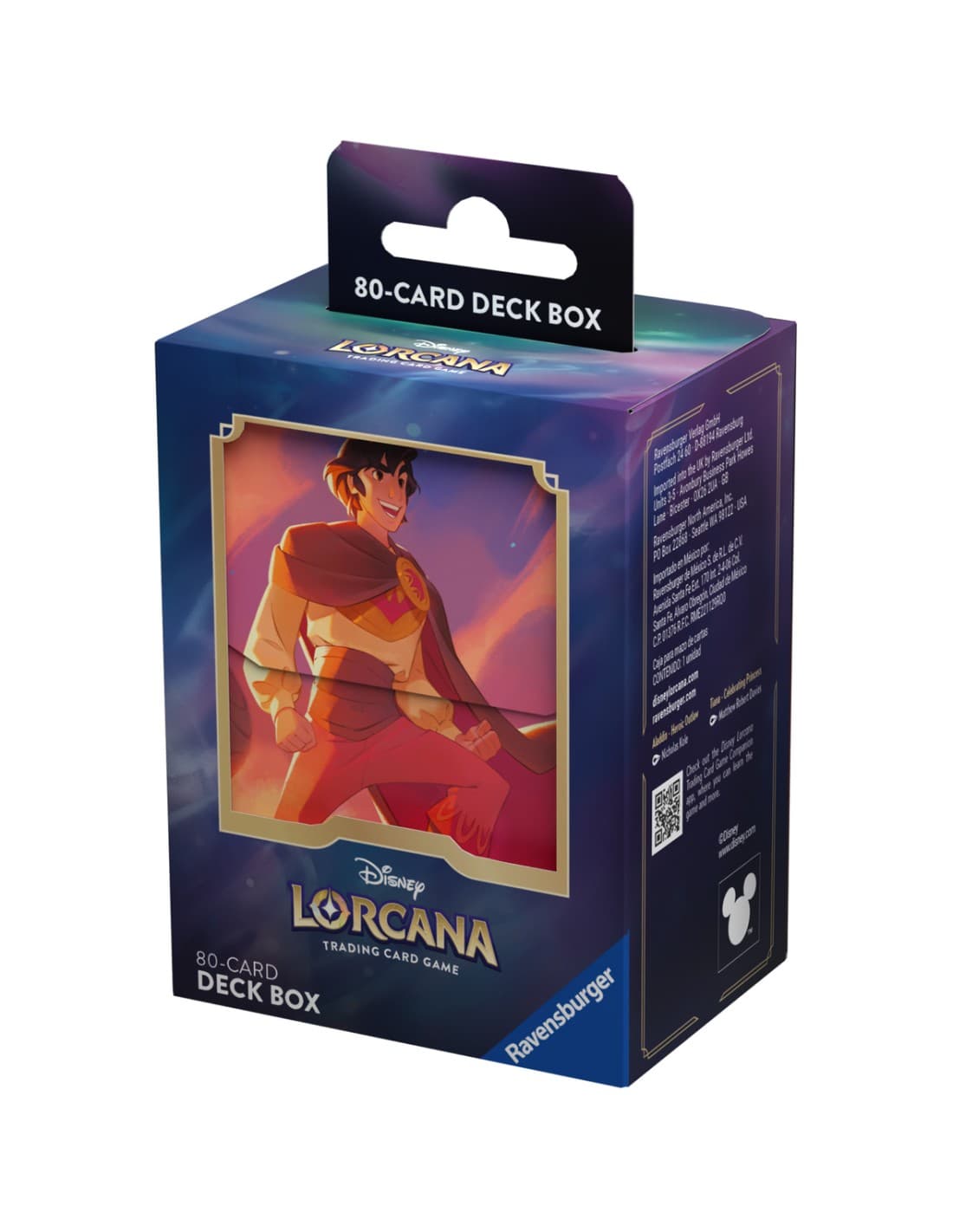 Disney Lorcana Aladdin Deck Box