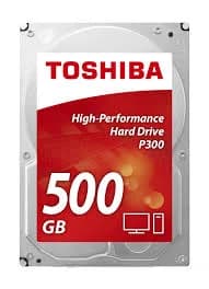 DISCO 3.5 500GB TOSHIBA 64MB SATA 6GB/S 72RP -P300