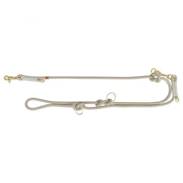 Trixie Trela Ajustável Soft Rope Cinzento Claro