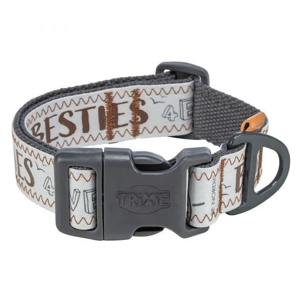 Trixie Coleira Be Nordic Extra Larga S-M Cinzento