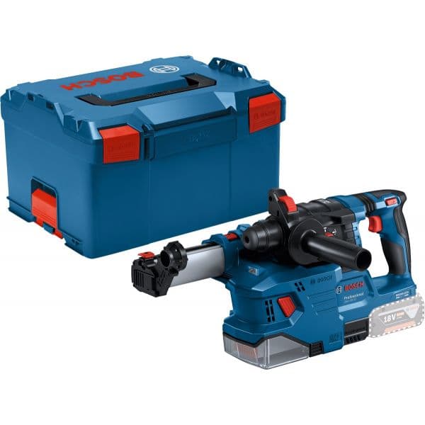 Bosch Martelo Gbh 18V-22 + Sistema Extração Pó Gde 18V-12 + L-BOXX238