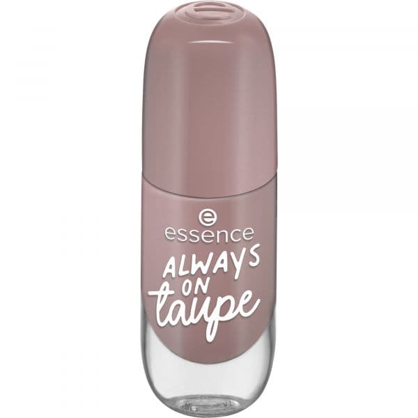Essence Verniz Efeito Gel Tom 37 Always On Taupe 8ml