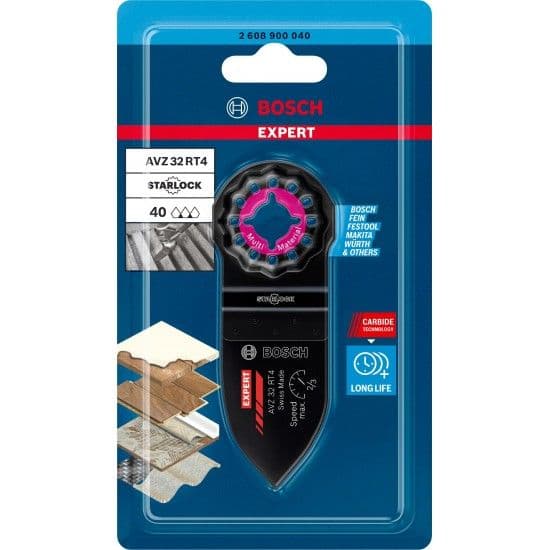Dedo de lixar para multiferramenta AVZ 32 RT4 grossa EXPERT Sanding Finger 32 x 53 mm refª 2608900040 BOSCH
